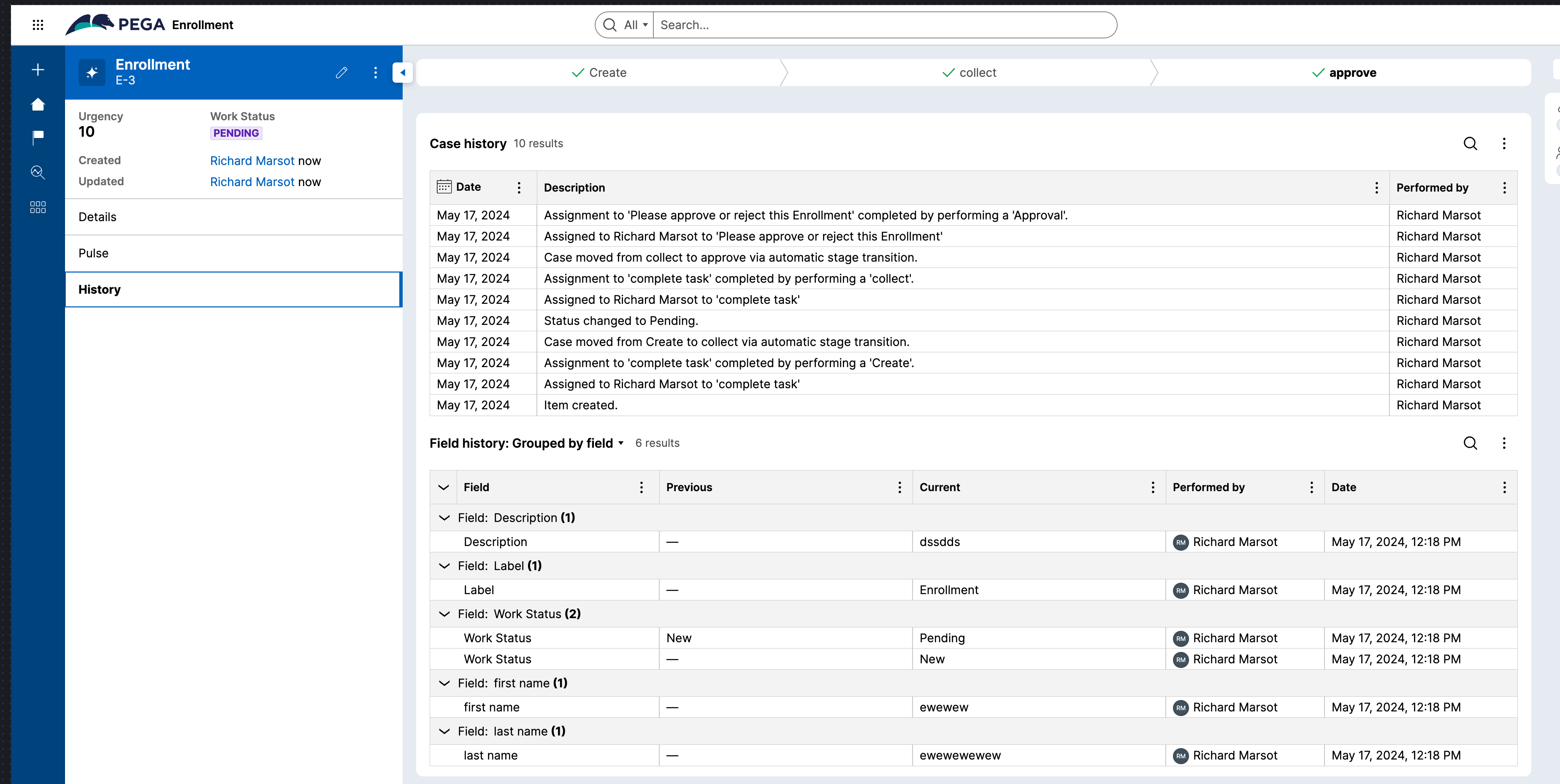 How to enable fieldlevel auditing for a Constellation based